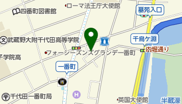 麹町保育園の地図画像