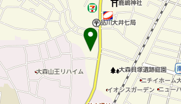 鹿島庚塚児童遊園の地図画像