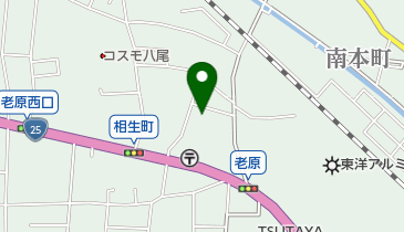 相生町三丁目公園の地図画像