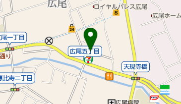 広尾子育て支援センターの地図画像