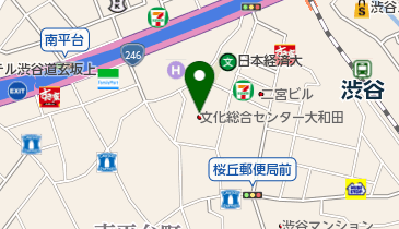 区民健康センター桜丘の地図画像