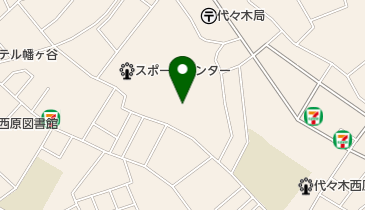 総合ケアコミュニティせせらぎの地図画像