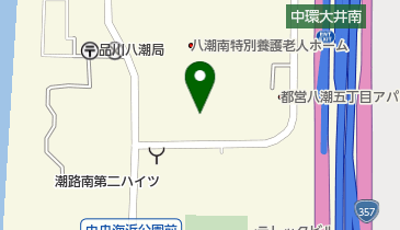 品川区環境情報活動センターの地図画像