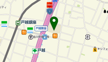 品川区立戸越台特別養護老人ホームの地図画像