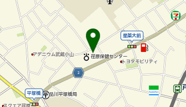 品川区立荏原特別養護老人ホームの地図画像