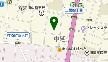 品川区立中延特別養護老人ホームの地図画像