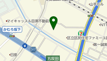 西五反田高齢者等複合施設の地図画像