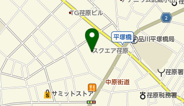 平塚すこやか園の地図画像