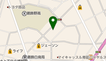 白鳥集い交流館の地図画像