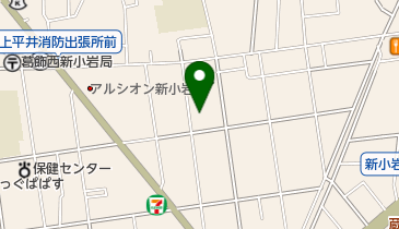 新小岩北集い交流館の地図画像
