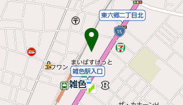 六郷特別出張所の地図画像