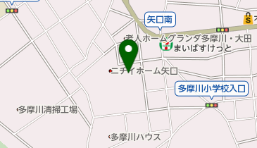 ゆうゆうくらぶ矢口の地図画像