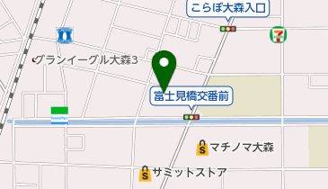 さわやかサポート大森の地図画像