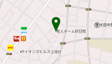 社会福祉法人響会好日苑の地図画像