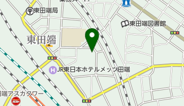 東田端地域振興室の地図画像