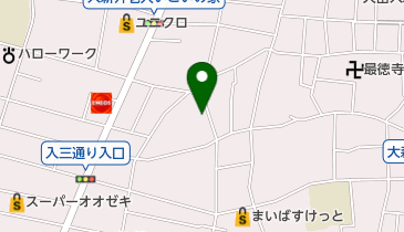 大森北児童館の地図画像