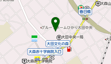 新井宿児童館の地図画像