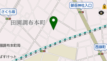 田園調布本町児童館の地図画像