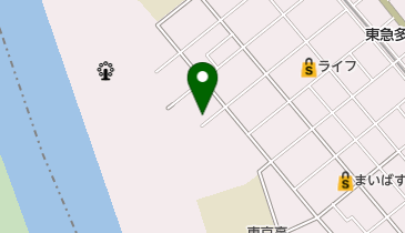 鵜の木児童館の地図画像