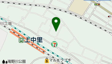 上中里コミュニティ会館の地図画像