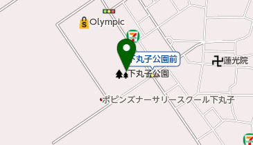 下丸子公園運動広場の地図画像