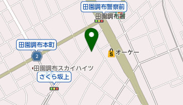 嶺町文化センターの地図画像