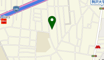 深沢まちづくりセンターの地図画像