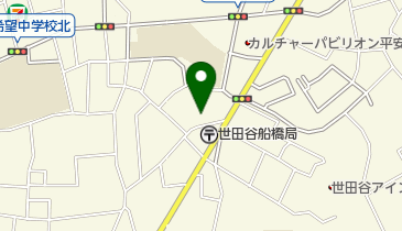 船橋まちづくりセンターの地図画像