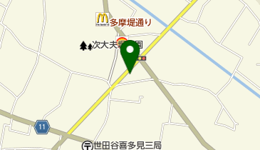 喜多見まちづくりセンターの地図画像