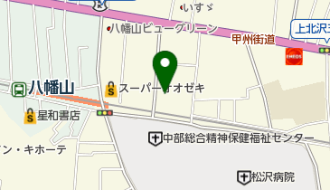 上北沢まちづくりセンターの地図画像