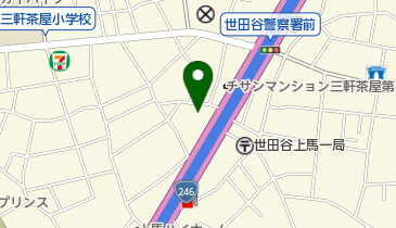 中里地区会館の地図画像