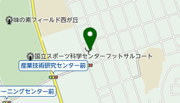 赤羽消防署 西が丘出張所の地図画像