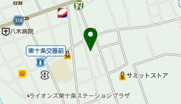 王子消防署 東十条出張所の地図画像