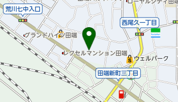 西尾久みどりひろば館の地図画像