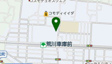 西尾久ふれあい館の地図画像