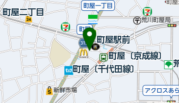 ムーブ町屋の地図画像