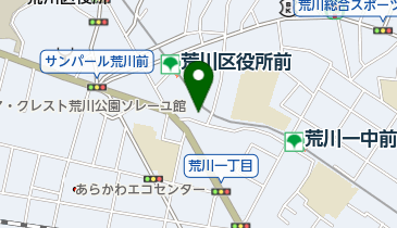 荒川東部在宅高齢者通所サービスセンターの地図画像