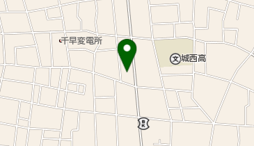 豊島区 放置自転車対策事務所の地図画像