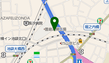 豊島健康診査センターの地図画像