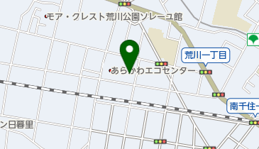 荒川生活実習所の地図画像