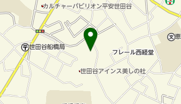 船橋児童館の地図画像