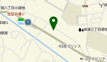 成城さくら児童館の地図画像