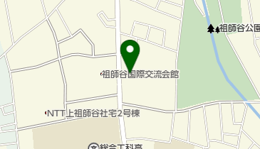上祖師谷ぱる児童館の地図画像