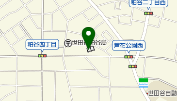 粕谷児童館の地図画像