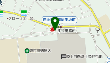 北年金事務所の地図画像