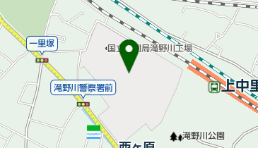 国立印刷局 東京工場の地図画像