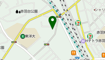 東京都水道局 北営業所の地図画像