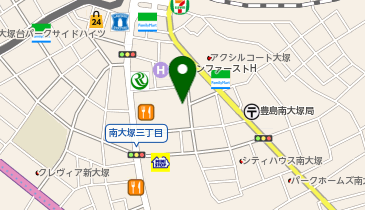 豊島区東部障害支援センターの地図画像