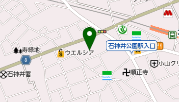 練馬区役所 第三土木出張所の地図画像