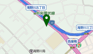 滝野川西エコー広場館の地図画像